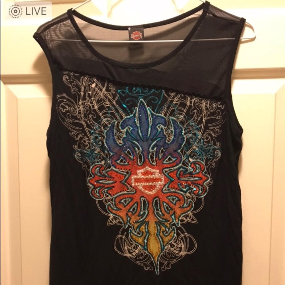 Harley Davidson Bling Tank